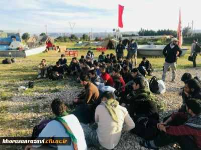 اعزام کاروان دانشجویان دانشگاه فرهنگیان خراسان رضوی به اردو های راهیان نور