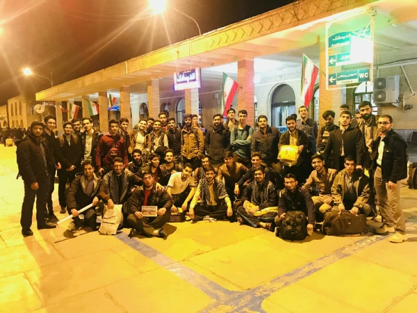 اعزام کاروان دانشجویان دانشگاه فرهنگیان خراسان رضوی به اردو های راهیان نور 2