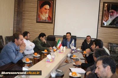 برگزاری آخرین جلسه شورای اداری دانشگاه فرهنگیان واحد شهید رجایی تربت حیدریه در سال 1397