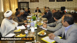 در جلسه شورای نظارت و شورای مدیریت امور پردیس های استان تصویب شد:
تشکیل کارگروه اجرایی بیانیه مقام معظم رهبری (گام دوم انقلاب) در همه پردیس ها و واحدهای آموزشی دانشگاه فرهنگیان خراسان رضوی