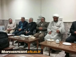 مدیر امور پردیس های دانشگاه فرهنگیان خراسان رضوی در دیدارنوروزی  با اساتید دانشگاه خبر داد:
افتتاح اولین استودیو تولید محتوی الکترونیکی در دانشگاه فرهنگیان خراسان رضوی 2