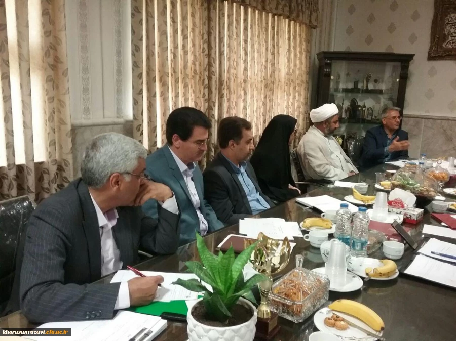 برگزاری شورای روسای پردیس ها و مراکز آموزش عالی دانشگاه فرهنگیان خراسان رضوی 2