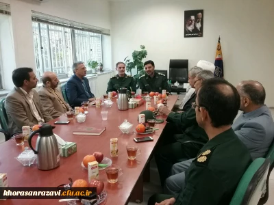 به مناسبت روز پاسدار انجام شد؛
 دیدار پرسنل دانشگاه فرهنگیان خراسان رضوی با مسئول بسیج فرهنگیان  خراسان رضوی