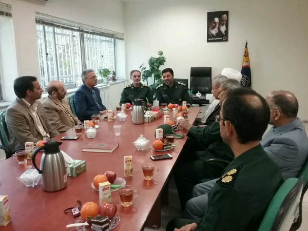 دیدار پرسنل دانشگاه فرهنگیان خراسان رضوی با مسئول بسیج فرهنگیان  خراسان رضوی