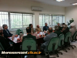 به مناسبت روز پاسدار انجام شد؛
 دیدار پرسنل دانشگاه فرهنگیان خراسان رضوی با مسئول بسیج فرهنگیان  خراسان رضوی 2