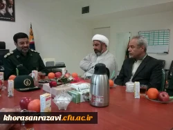 به مناسبت روز پاسدار انجام شد؛
 دیدار پرسنل دانشگاه فرهنگیان خراسان رضوی با مسئول بسیج فرهنگیان  خراسان رضوی 2