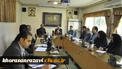 در جلسه عاملان مالی دانشگاه فرهنگیان استان
مدیر امور پردیس های خراسان رضوی بر دقت و مراقبت در صرف هزینه های بیت المال تأکید کرد