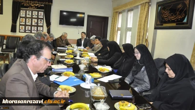 در جلسه مدیران گروه های آموزشی دانشگاه فرهنگیان استان انجام شد:
معرفی کارشناس مسئولان جدید آموزش دانشگاه فرهنگیان خراسان رضوی و پردیس شهید بهشتی مشهد