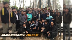 همزمان با روز ملی بزرگداشت عطار نیشابوری انجام شد:
بازدید دانشجویان رشته آموزش زبان و ادبیات فارسی از آرامگاه عطار