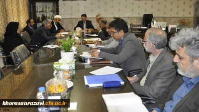 برگزاری جلسه شورای پردیس شهید بهشتی