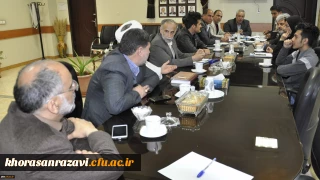 برگزاری جلسه هماهنگی و برنامه ریزی برای برگزاری همایش دانشجویی هفته معلم