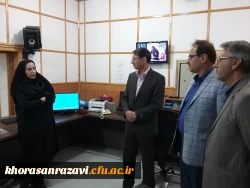 در دیدار مدیر امور پردیس های دانشگاه فرهنگیان خراسان رضوی با مدیر تولید رادیو خراسان رضوی مطرح شد؛
انتخاب دانشجو معلمان مستعد دانشگاه فرهنگیان استان جهت گویندگی در صدا و سیمای خراسان رضوی  4