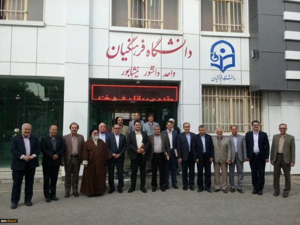 بازدید معاون آموزشی دانشگاه فرهنگیان از واحد دانشور نیشابور