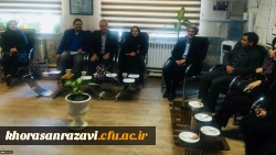 به مناسبت دهه سرآمدی آموزشی انجام شد:
دیدار معاون و مسئولان آموزش دانشگاه فرهنگیان خراسان رضوی از مدارس طرح کارورزی