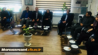 به مناسبت دهه سرآمدی آموزشی انجام شد:
دیدار معاون و مسئولان آموزش دانشگاه فرهنگیان خراسان رضوی از مدارس طرح کارورزی