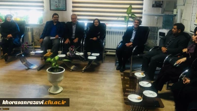 به مناسبت دهه سرآمدی آموزشی انجام شد:
دیدار معاون و مسئولان آموزش دانشگاه فرهنگیان خراسان رضوی از مدارس طرح کارورزی