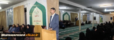 نشست صمیمی مدیر امور پردیس های دانشگاه فرهنگیان خراسان رضوی با دانشجو معلمان پردیس شهید هاشمی نژاد مشهد