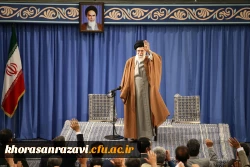 رهبر معظم انقلاب اسلامی در دیدار هزاران نفر از معلمان و فرهنگیان سراسر کشور:
ملت متحد باشد توطئه های دشمن به ضرر خود او تمام خواهد شد