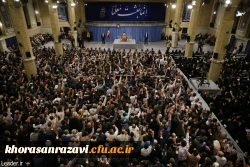 رهبر معظم انقلاب اسلامی در دیدار هزاران نفر از معلمان و فرهنگیان سراسر کشور:
ملت متحد باشد توطئه های دشمن به ضرر خود او تمام خواهد شد
 2