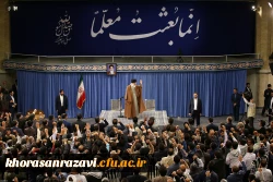 رهبر معظم انقلاب اسلامی در دیدار هزاران نفر از معلمان و فرهنگیان سراسر کشور:
ملت متحد باشد توطئه های دشمن به ضرر خود او تمام خواهد شد
 2