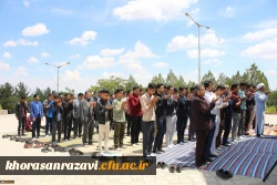 برگزاری مراسم گرامیداشت مقام معلم دانشگاه فرهنگیان واحد شهید رجایی تربت حیدریه در جوار مزار شهدای گمنام پارک پیشکوه