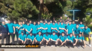 قهرمانی پردیس شهید بهشتی در جشنواره ورزش های همگانی دانشگاه ها و مؤسسات آموزش عالی خراسان رضوی