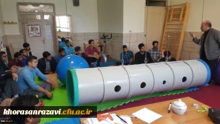 بازدید دانشجویان رشته کودکان استثنایی دانشگاه فرهنگیان واحد شهید رجایی تربت حیدریه،از مرکز اوتیسم مشهد