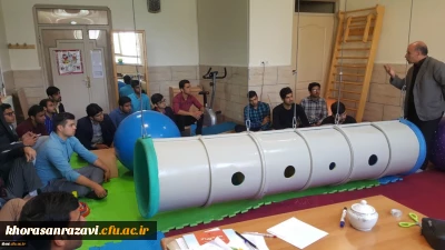 بازدید دانشجویان رشته کودکان استثنایی دانشگاه فرهنگیان واحد شهید رجایی تربت حیدریه،از مرکز اوتیسم مشهد