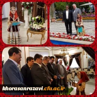 حضور رئیس دانشگاه فرهنگیان کشور در کنار مزار شهید هاشمی نژاد در مشهد مقدس 2