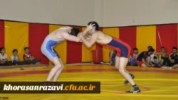 پایان مسابقات کشتی آزاد انتخابی تیم پردیس شهید بهشتی مشهد