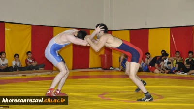 پایان مسابقات کشتی آزاد انتخابی تیم پردیس شهید بهشتی مشهد