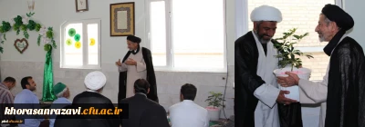 با حضور مسئول نهاد نمایندگی مقام معظم رهبری در دانشگاه فرهنگیان استان صورت پذیرفت :
تجلیل از امام جماعت پردیس شهید هاشمی نژاد