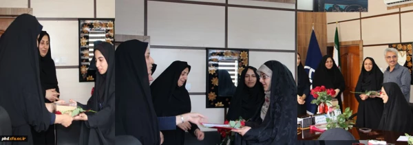 همزمان با روز روابط عمومی و ارتباطات از اعضای فعال تیم های اجرایی روابط عمومی پردیس شهید هاشمی نژاد مشهد تقدیر شد