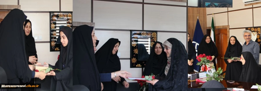 همزمان با روز روابط عمومی و ارتباطات از اعضای فعال تیم های اجرایی روابط عمومی پردیس شهید هاشمی نژاد مشهد تقدیر شد