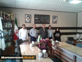 با حضور اعضای شورای صنفی دانشجویان واحد دانشور برگزار شد؛
تقدیر از سرکار خانم اولادی مسئول روابط عمومی واحد دانشور نیشابور