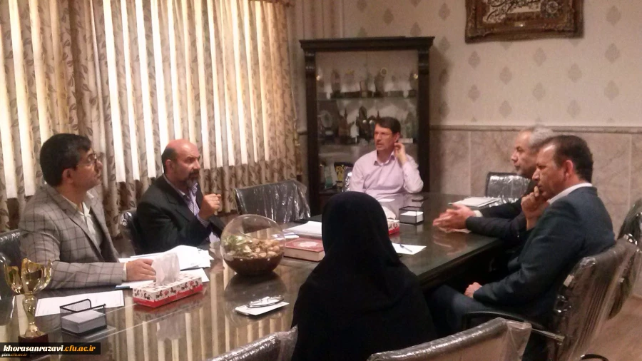 برگزاری جلسة شورای تحصیلات تکمیلی دانشگاه فرهنگیان استان خراسان رضوی