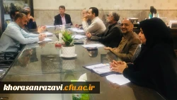 برگزاری جلسه کارگروه نامگذاری پردیس شهید بهشتی