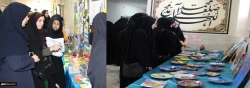 برگزاری نمایشگاه آثارهنری پایان ترم دانشجو معلمان پردیس شهید هاشمی نژاد