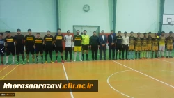 پایان مسابقات فوتسال جام رمضان پردیس شهید بهشتی دانشگاه فرهنگیان خراسان رضوی