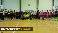 پایان مسابقات فوتسال جام رمضان پردیس شهید بهشتی دانشگاه فرهنگیان خراسان رضوی