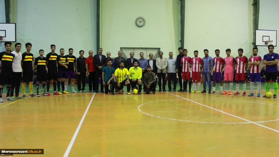 پایان مسابقات فوتسال جام رمضان پردیس شهید بهشتی دانشگاه فرهنگیان خراسان رضوی