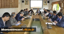 برگزاری جلسه هماهنگی آزمون های پایانی دانشگاه فرهنگیان خراسان رضوی
