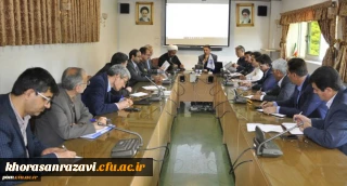 برگزاری جلسه هماهنگی آزمون های پایانی دانشگاه فرهنگیان خراسان رضوی