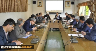 برگزاری جلسه هماهنگی آزمون های پایانی دانشگاه فرهنگیان خراسان رضوی