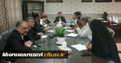 برگزاری جلسه شورای ورزش و تربیت بدنی دانشگاه فرهنگیان خراسان رضوی