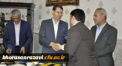 برگزاری آیین معارفه کارشناسان جدید پردیس شهید بهشتی مشهد 2