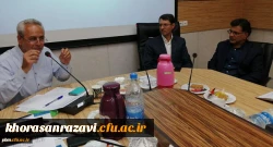 برگزاری جلسه شورای آموزشی دانشگاه فرهنگیان خراسان رضوی