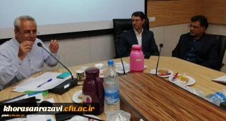 برگزاری جلسه شورای آموزشی دانشگاه فرهنگیان خراسان رضوی