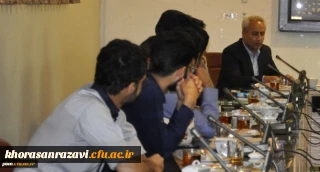 توسط معاون آموزشی، پژوهشی و فرهنگی پردیس شهید بهشتی انجام شد:
ارائه افتخارات پژوهشی دانشگاه فرهنگیان خراسان رضوی در سال گذشته