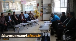 بازدید هیأت اعزامی مدیریت امور پردیس های استان از واحد شهید رجایی تربت حیدریه 2